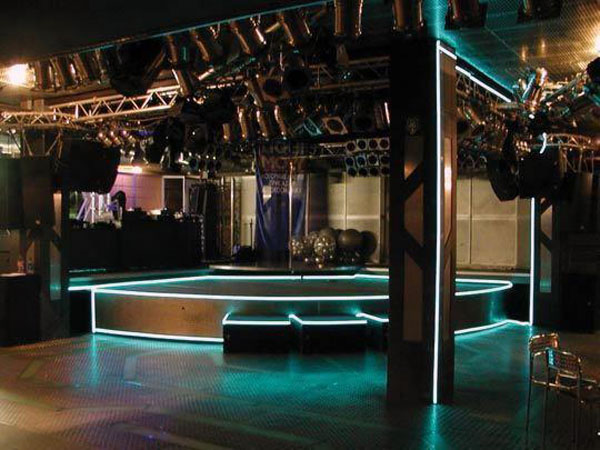 Night Club Lounge: décoration électroluminescente